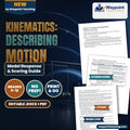 Kinematics: Describing Motion Model Response & Scoring Guide cover