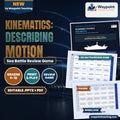 Kinematics: Describing Motion Sea Battle Review Game cover
