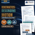 Kinematics: Describing Motion Substitute Lesson Plan cover
