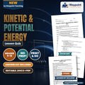 Kinetic & Potential Energy Lesson Quiz cover