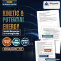Kinetic & Potential Energy Model Response & Scoring Guide cover