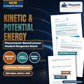 Kinetic & Potential Energy Phenomena-Based Lesson: Reaching 150 km/h in Free Fall Accelerations Without an Onboard Engine in Hyper-Coasters Student Response Sheet cover