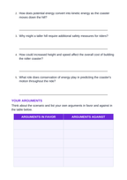 Kinetic & Potential Energy Real-World Case Study sample page