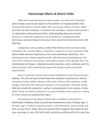 Macroscopic Effects of Electric Fields Reading Worksheet sample page
