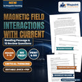 Magnetic Field Interactions with Current Reading Worksheet cover