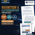 Magnetism & Electromagnetism CER Task Cards cover