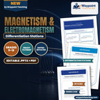 Magnetism & Electromagnetism Differentiation Stations cover