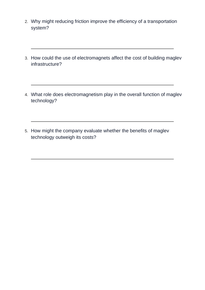 Magnetism & Electromagnetism Real-World Case Study sample page