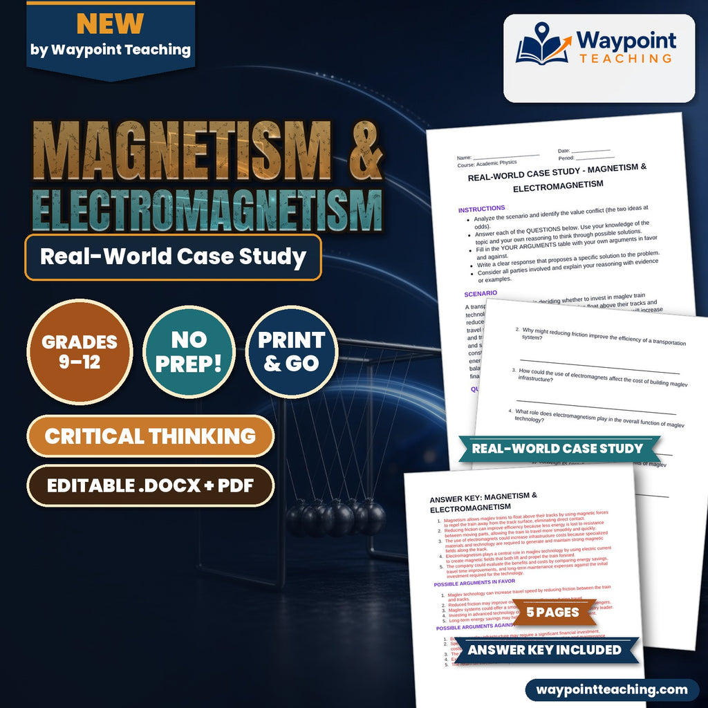 Magnetism & Electromagnetism Real-World Case Study cover