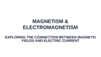 Magnetism & Electromagnetism Substitute Slideshow & Teacher Guide sample page