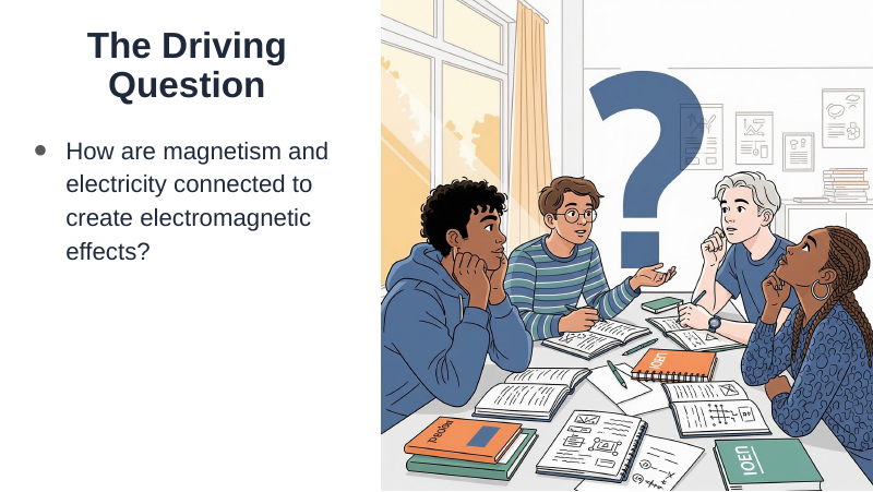 Magnetism & Electromagnetism Substitute Slideshow & Teacher Guide sample page