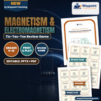 Magnetism & Electromagnetism Tic-Tac-Toe Review Game cover