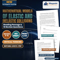 Mathematical Models of Elastic and Inelastic Collisions Reading Worksheet cover
