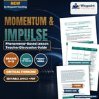 Momentum & Impulse Phenomena-Based Lesson: Accelerating a Interplanetary Spacecraft to 40,000 km/h Using the Thrust of a Single Sheet of Paper Teacher Discussion Guide cover