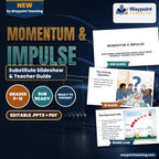 Momentum & Impulse Substitute Slideshow & Teacher Guide cover