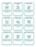 Momentum & Impulse Tic-Tac-Toe Review Game sample page