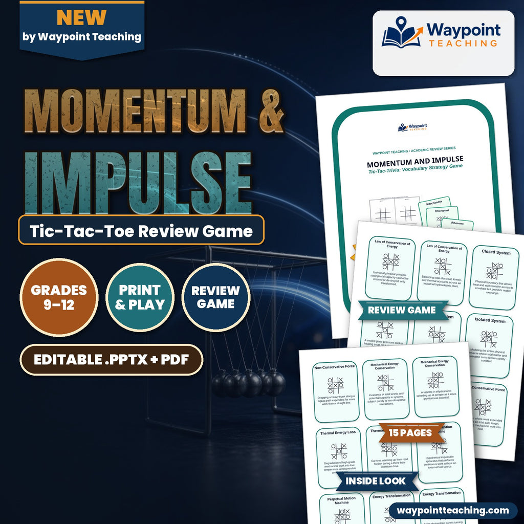 Momentum & Impulse Tic-Tac-Toe Review Game cover
