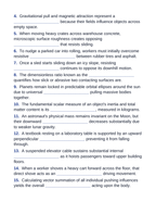 Newton's Laws of Motion Fill-in-the-Blank Vocabulary Worksheet sample page