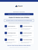 Newton's Laws of Motion Project-Based Learning Activity sample page