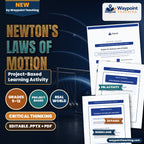 Newton's Laws of Motion Project-Based Learning Activity cover