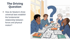Newton's Laws of Motion Substitute Slideshow & Teacher Guide sample page