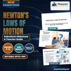 Newton's Laws of Motion Substitute Slideshow & Teacher Guide cover