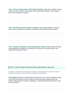 Nuclear Fission & Fusion Phenomena-Based Lesson: Self-Sustaining Natural Fission Reactors in Oklo Gabon and Solar Proton-Proton Chain Thermonuclear Fusion Student Response Sheet sample page