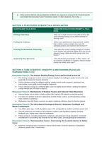 Nuclear Fission & Fusion Scaffolded Phenomena-Based Lesson: Self-Sustaining Natural Fission Reactors in Oklo Gabon and Solar Proton-Proton Chain Thermonuclear Fusion Teacher Discussion Guide sample page