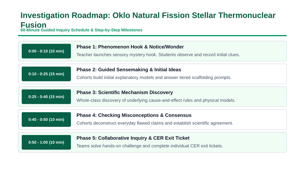 Nuclear Fission & Fusion Scaffolded Phenomena-Based Lesson: Self-Sustaining Natural Fission Reactors in Oklo Gabon and Solar Proton-Proton Chain Thermonuclear Fusion Presentation sample page