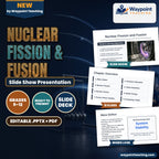 Nuclear Fission & Fusion Slide Show Presentation cover