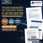 Precision Measurement and Significant Figures in Motion Analysis CER Phenomena Worksheet cover