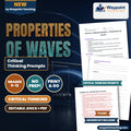Properties of Waves Critical Thinking Prompts cover