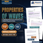 Properties of Waves Scaffolded Phenomena-Based Lesson: Violent Torsional Oscillation and Structural Collapse of the 850-Meter Tacoma Narrows Suspension Bridge in a 68 km/h Gale Student Response Sheet cover