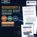 Radioactivity & Nuclear Decay CER Task Cards cover