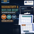 Radioactivity & Nuclear Decay Sea Battle Review Game cover