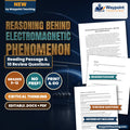 Reasoning Behind Electromagnetic Phenomenon Reading Worksheet cover