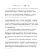 Resistance Current and Ohms Law Reading Worksheet sample page