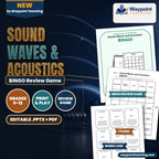 Sound Waves & Acoustics BINGO Review Game cover