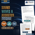 Sound Waves & Acoustics Model Response & Scoring Guide cover