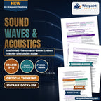 Sound Waves & Acoustics Scaffolded Phenomena-Based Lesson: Explosive Double Thunderclaps and Visible Vapor Cloud Disks Accompanying Transonic Aircraft Acceleration Teacher Discussion Guide cover