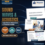 Sound Waves & Acoustics Substitute Slideshow & Teacher Guide cover