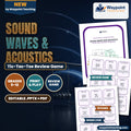 Sound Waves & Acoustics Tic-Tac-Toe Review Game cover