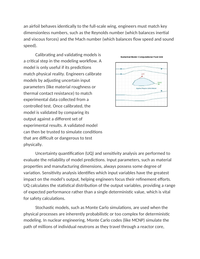Using Models to Test Applied Physics Designs Reading Worksheet sample page