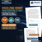 Visualizing Energy Transformations at Scale Reading Worksheet cover