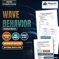 Wave Behavior: Reflection, Refraction, & Diffraction Guided Notes cover