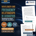 Wavelength and Frequency Relationships in Acoustics Reading Worksheet cover