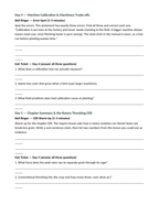 Agricultural Equipment & Machinery Bell Ringers & Exit Tickets sample page