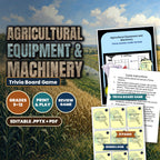 Agricultural Equipment & Machinery Trivia Board Game cover