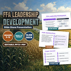 FFA Leadership Development Slide Show Presentation cover
