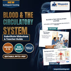 Blood & the Circulatory System Substitute Slideshow & Teacher Guide cover